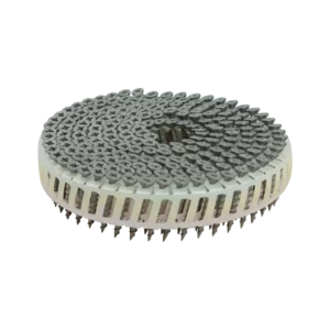 Tackscrew schroeven op rol 15-16° Wit verzinkt 4.0 x 45 mm platkop kruiskop